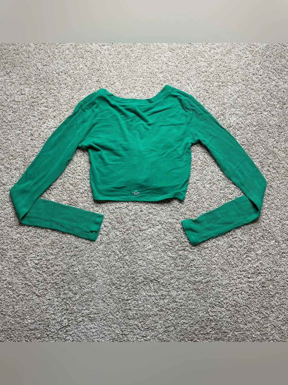 Alo Yoga Ribbed Cinch Long Sleeve